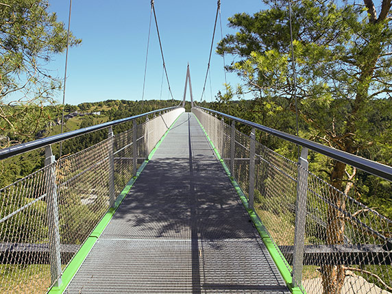 Aussichtsbrücke Pottenstein