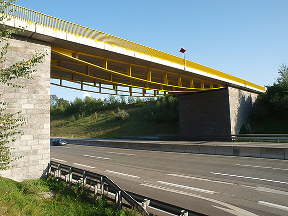 Überführung der B309 Eisenbundesstraße