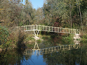 Fussgängerbrücke Mitterwasser