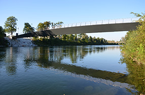 Fußgängerbrücke Traunsteg