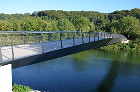 Fußgängerbrücke Traunsteg