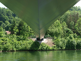 Fußgängerbrücke Traunsteg